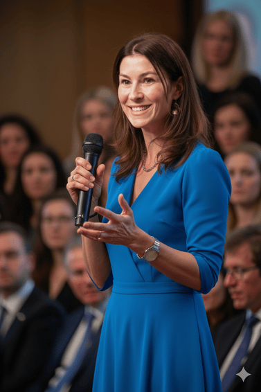 Emilia Speak on stage